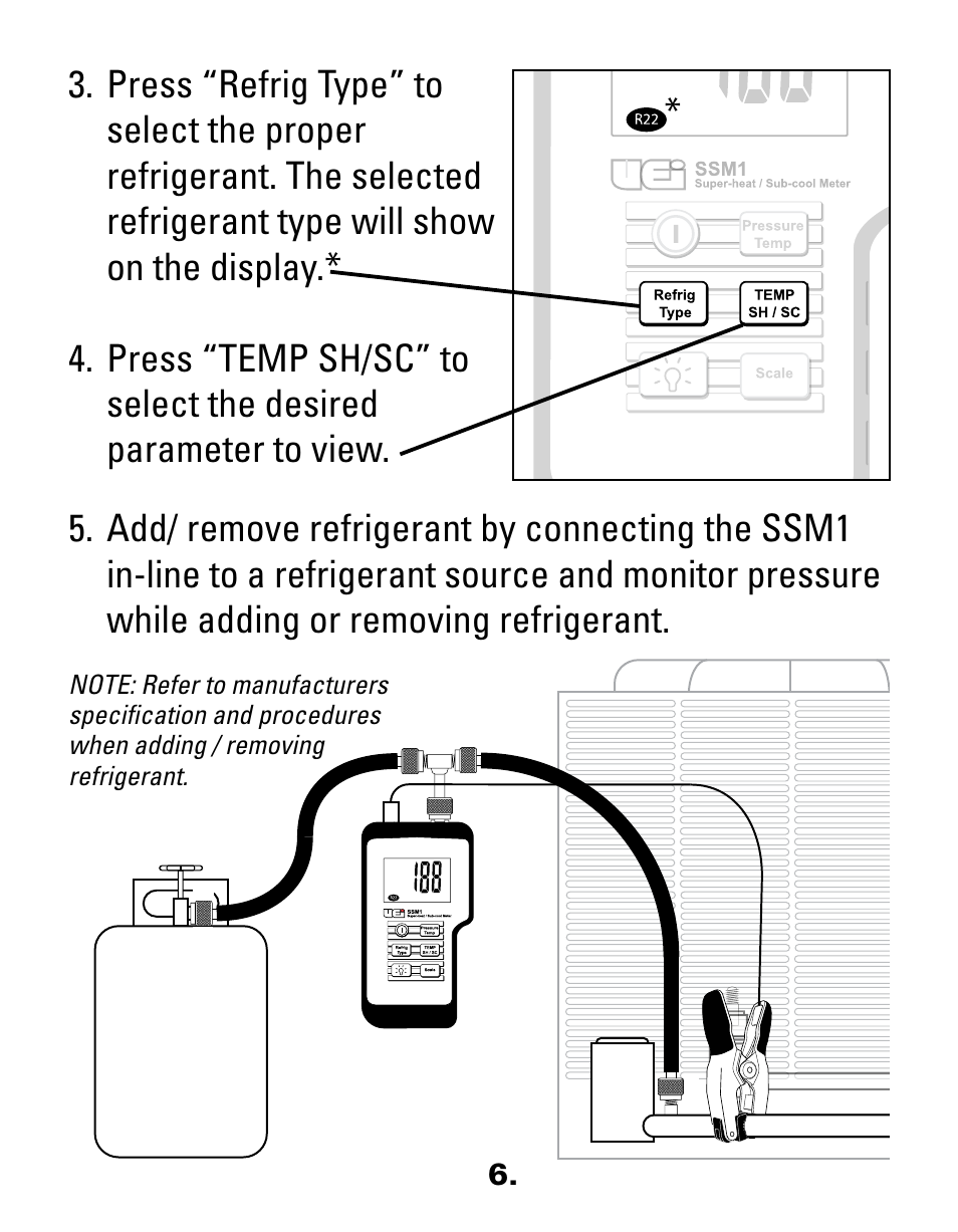 UEi Test Instruments SSM1 User Manual | Page 7 / 12