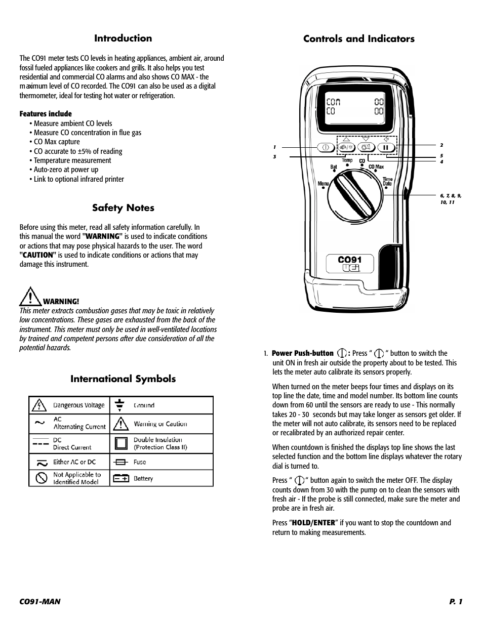 Introduction | UEi Test Instruments CO91KIT User Manual | Page 2 / 6