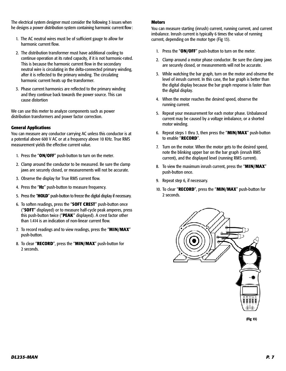 UEi Test Instruments DL235 User Manual | Page 8 / 12