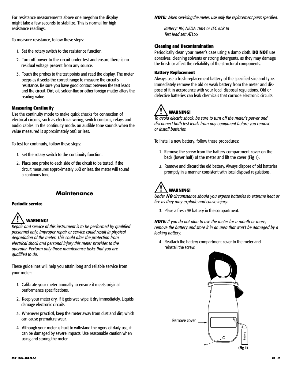 UEi Test Instruments DL49 User Manual | Page 5 / 7