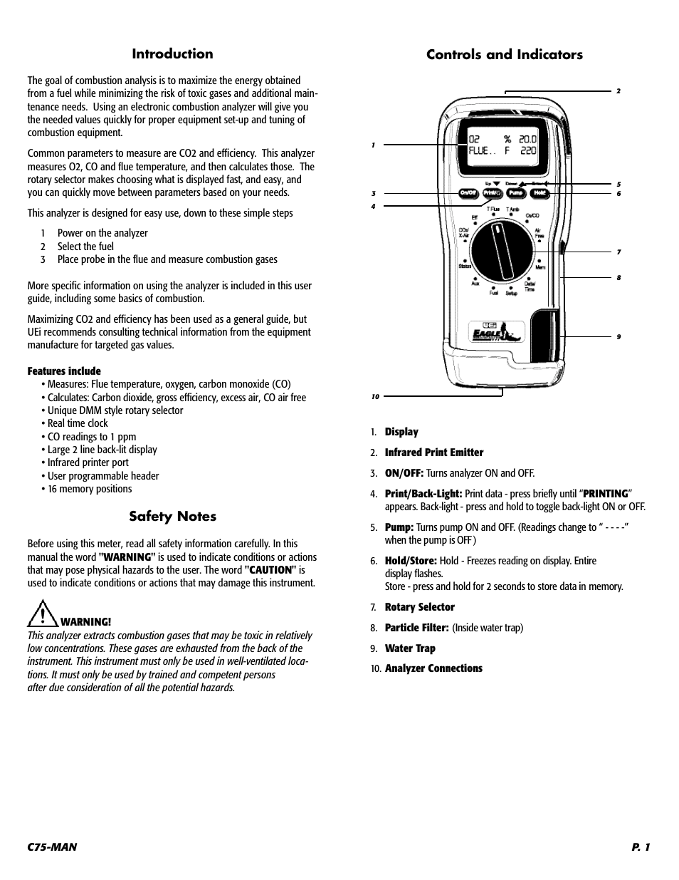 Introduction | UEi Test Instruments C75OILKIT User Manual | Page 2 / 13