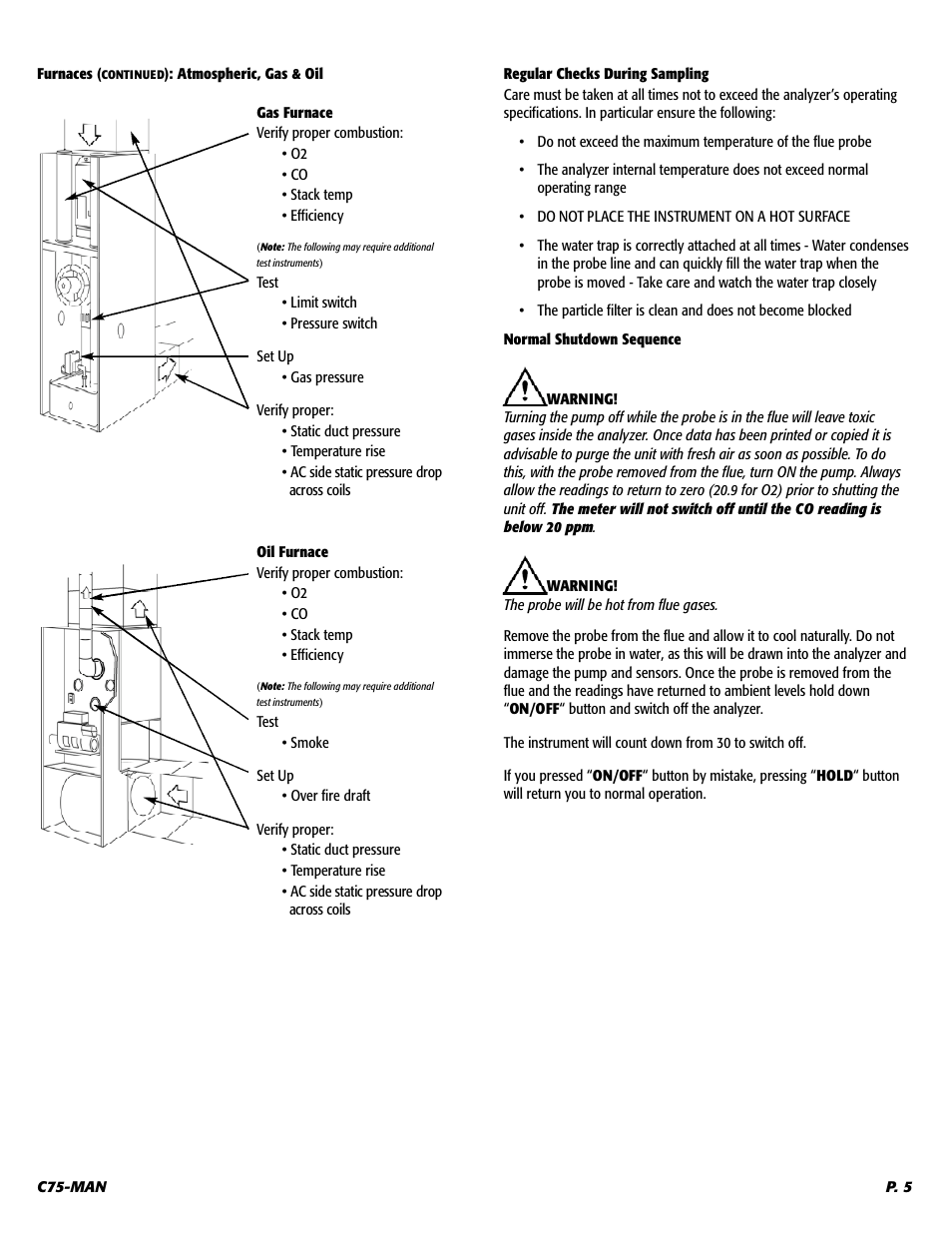 UEi Test Instruments C75OILKIT User Manual | Page 6 / 13
