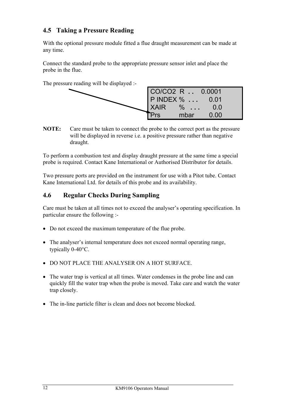 UEi Test Instruments KM9106/P User Manual | Page 12 / 67