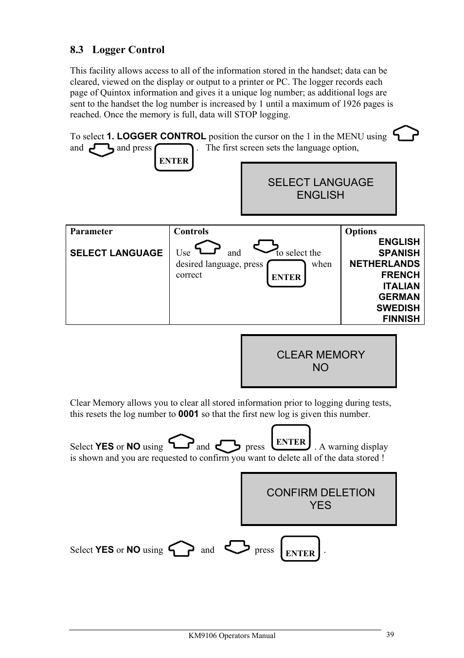 UEi Test Instruments KM9106/P User Manual | Page 39 / 67