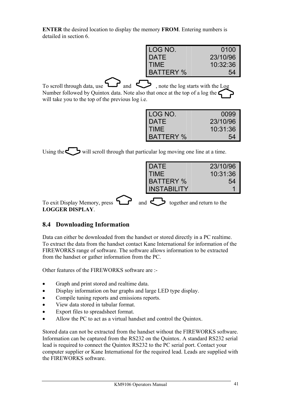 UEi Test Instruments KM9106/P User Manual | Page 41 / 67