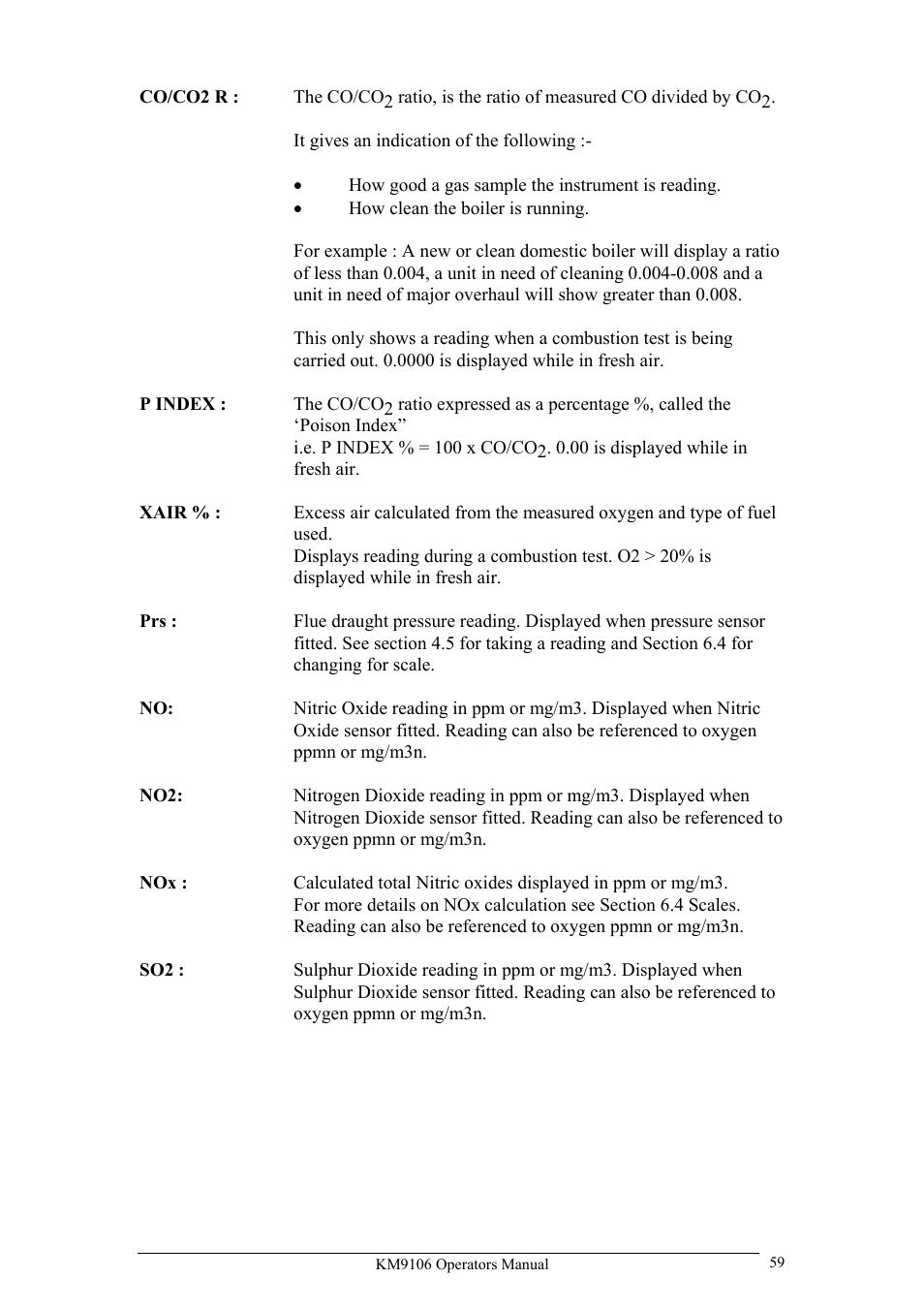UEi Test Instruments KM9106/P User Manual | Page 59 / 67