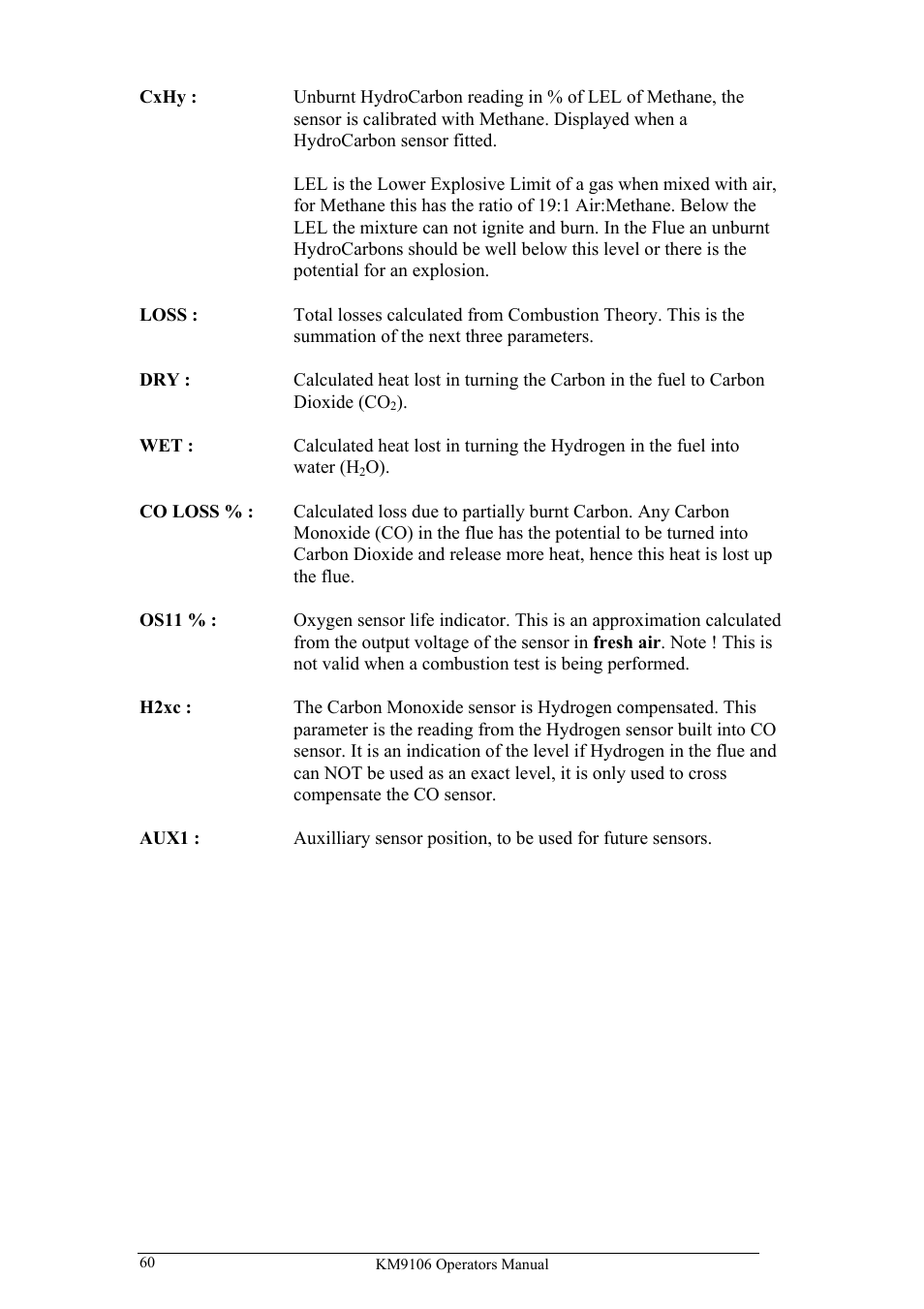 UEi Test Instruments KM9106/P User Manual | Page 60 / 67