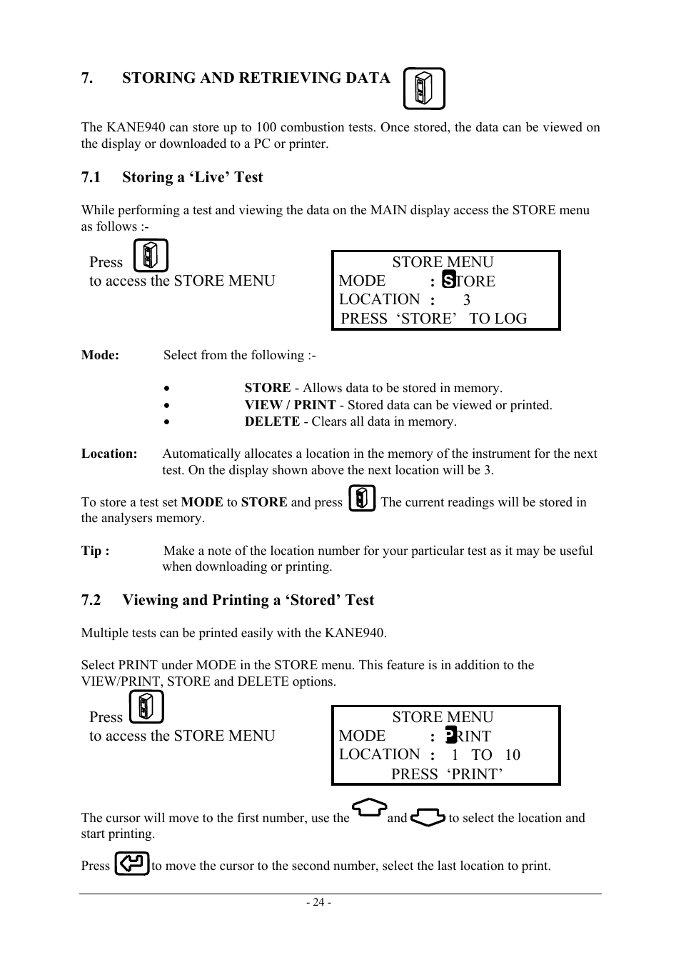 UEi Test Instruments KM940 User Manual | Page 24 / 35