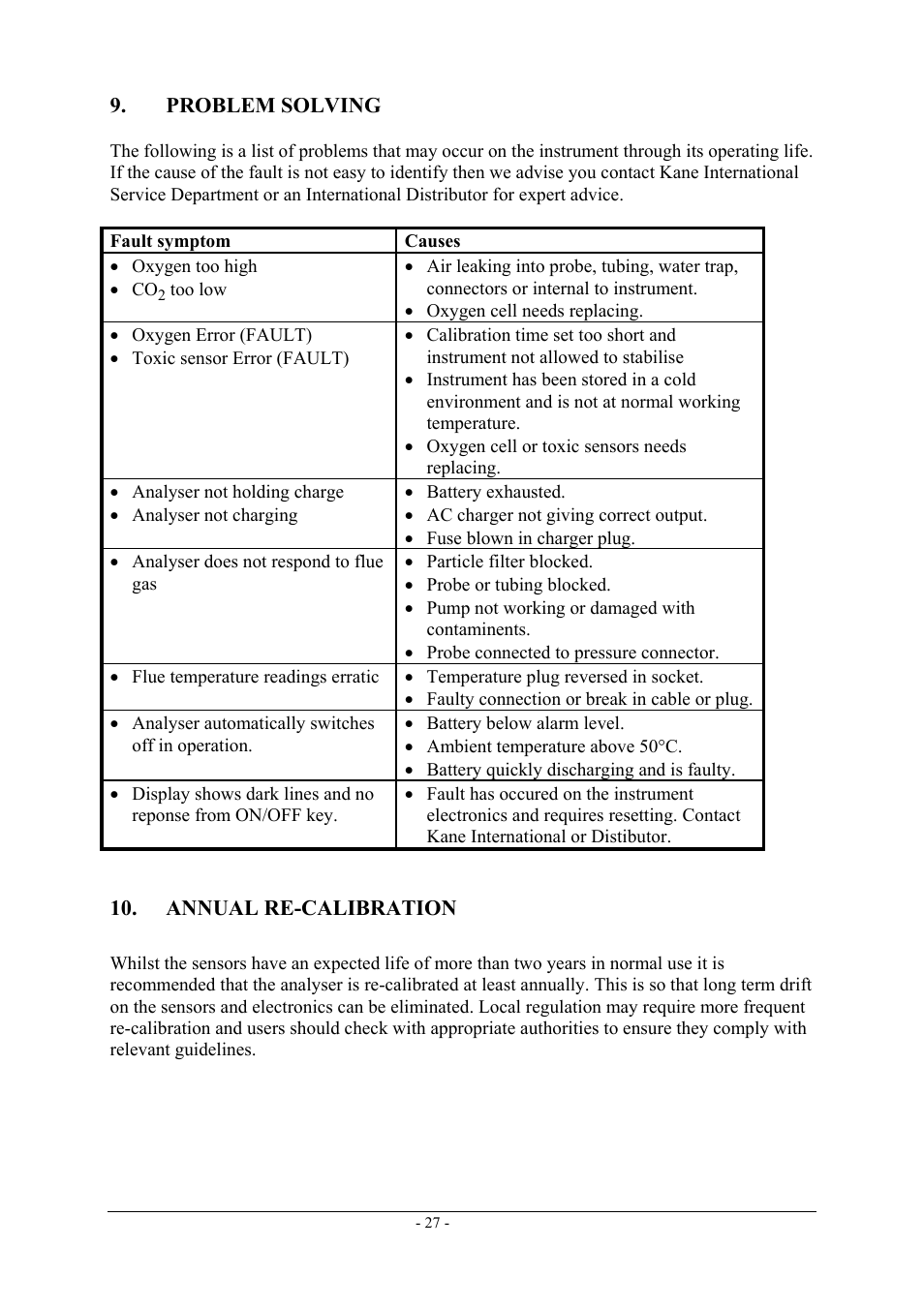 UEi Test Instruments KM940 User Manual | Page 27 / 35