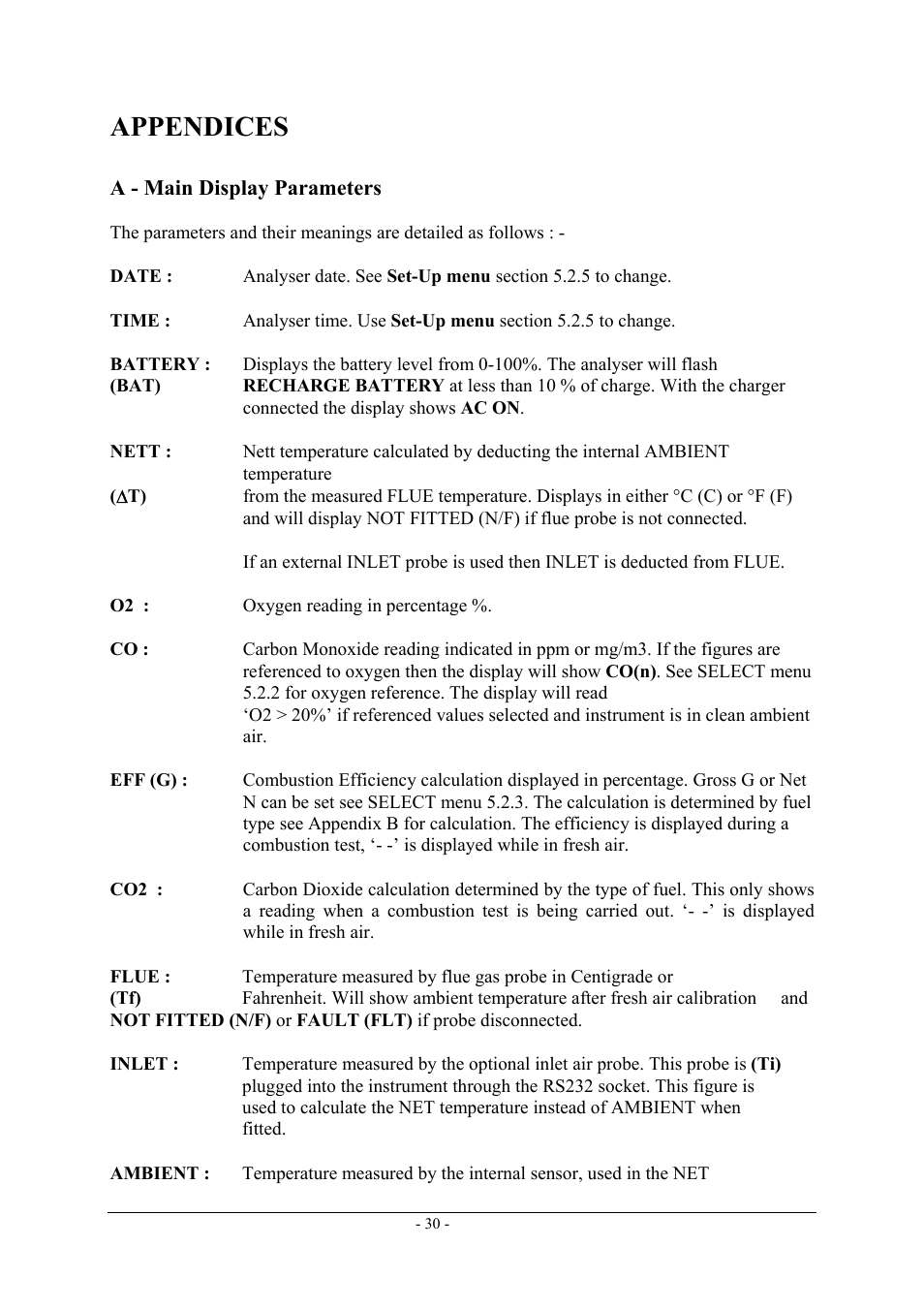 Appendices | UEi Test Instruments KM940 User Manual | Page 30 / 35