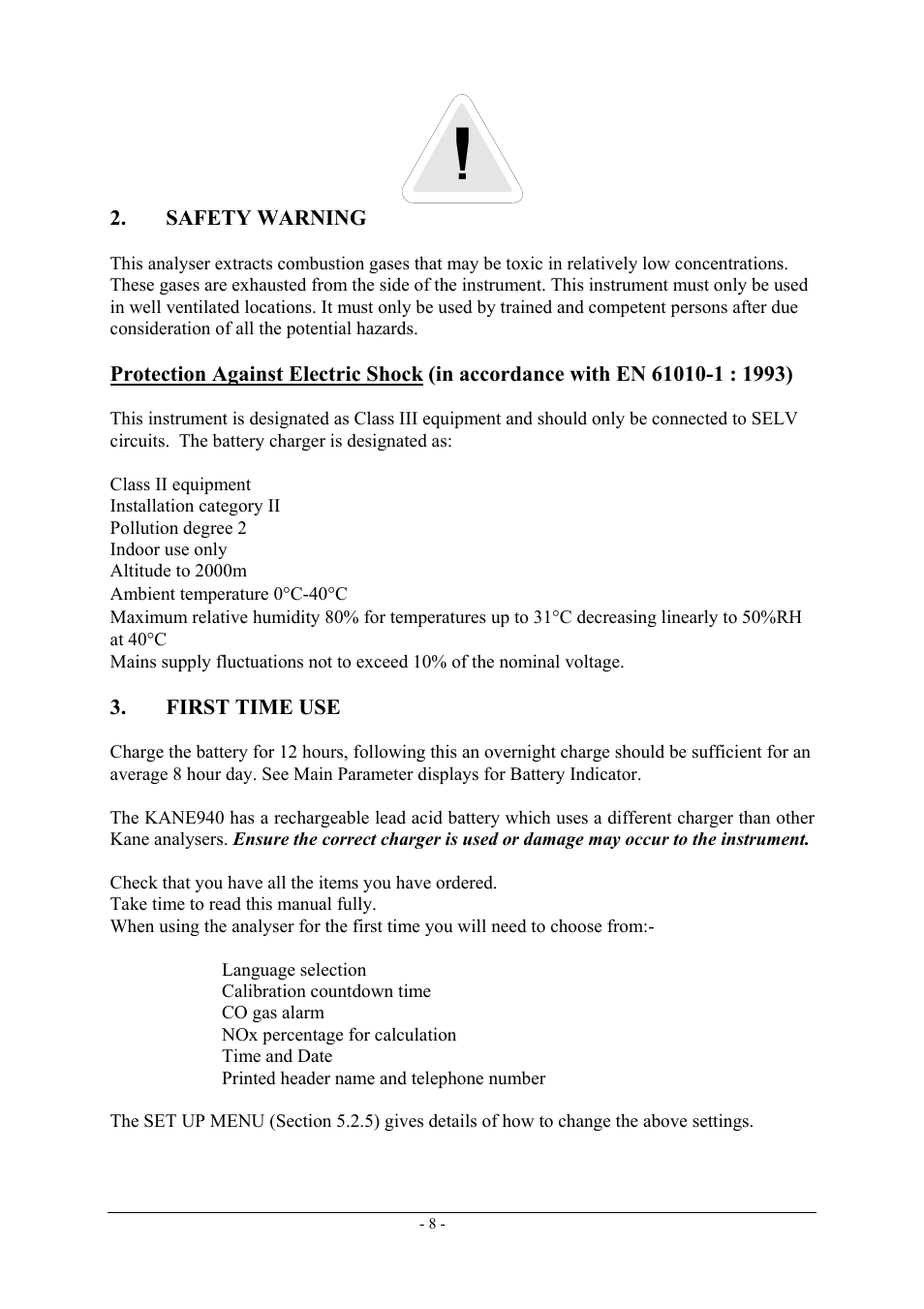 UEi Test Instruments KM940 User Manual | Page 8 / 35