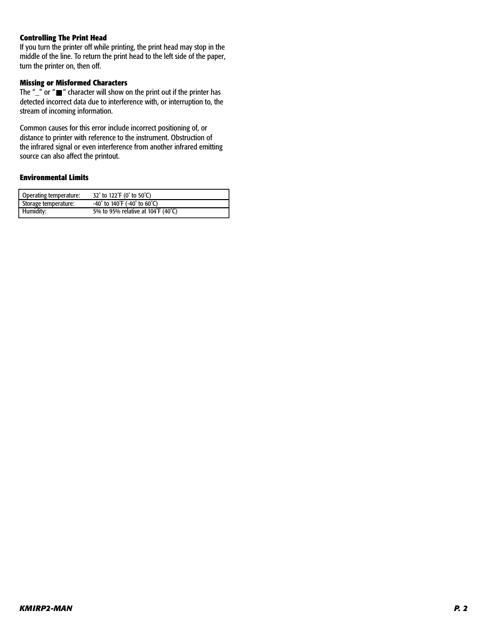 UEi Test Instruments KMIRP2 User Manual | Page 3 / 4