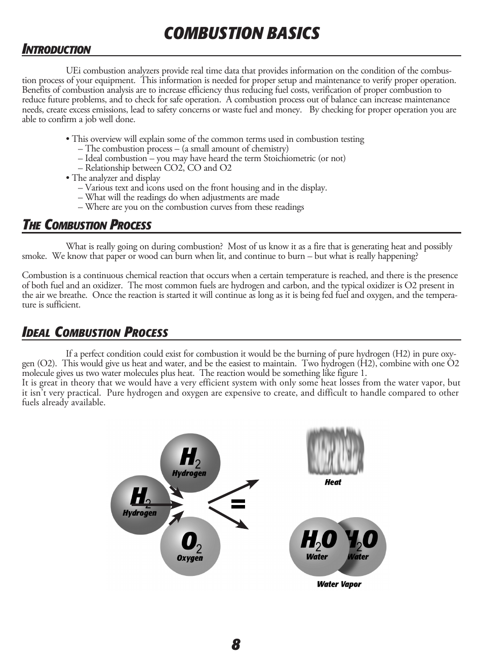 Combustion basics 8 | UEi Test Instruments SMART BELL User Manual | Page 10 / 16