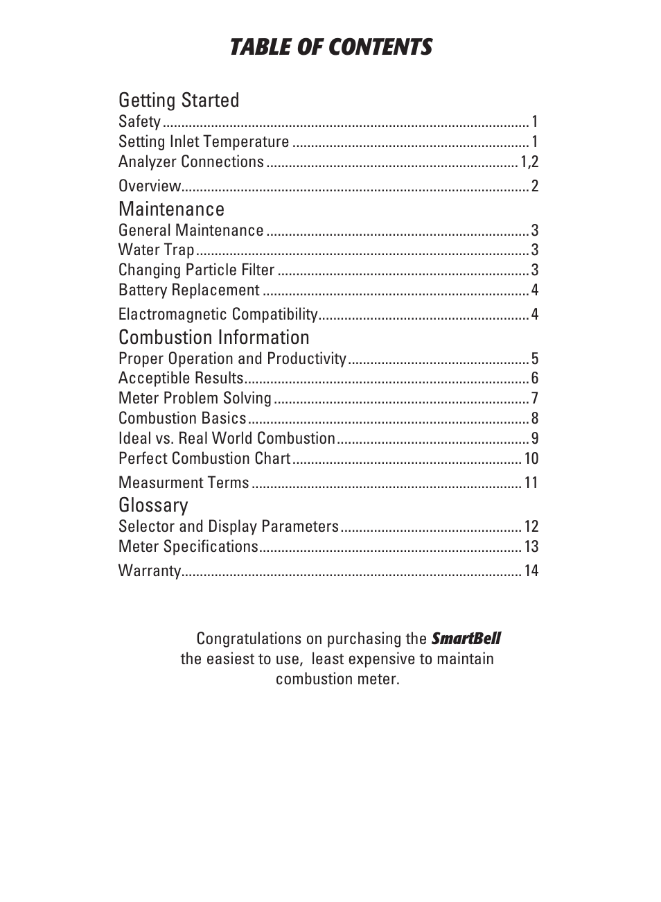 UEi Test Instruments SMART BELL User Manual | Page 2 / 16