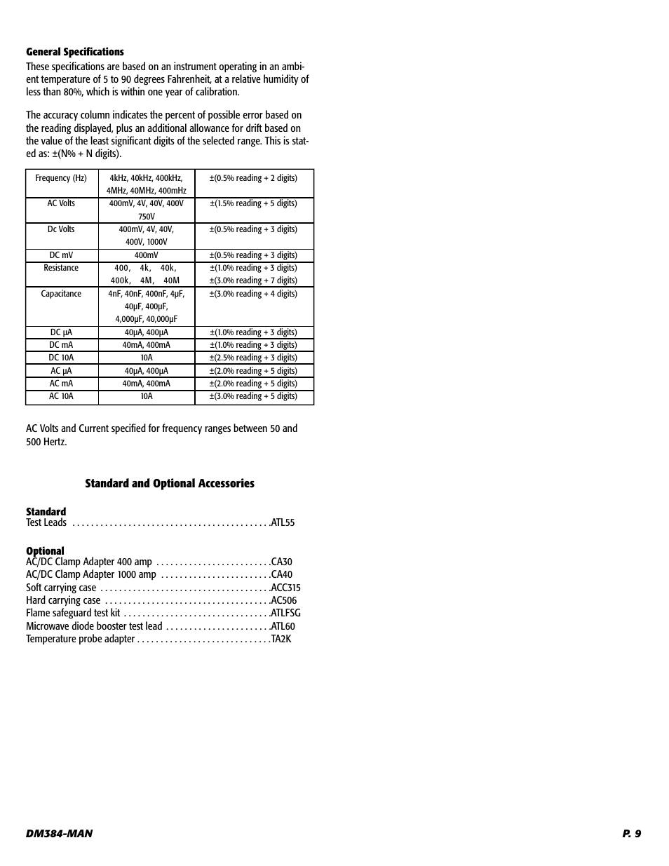 UEi Test Instruments DM384 User Manual | Page 10 / 11