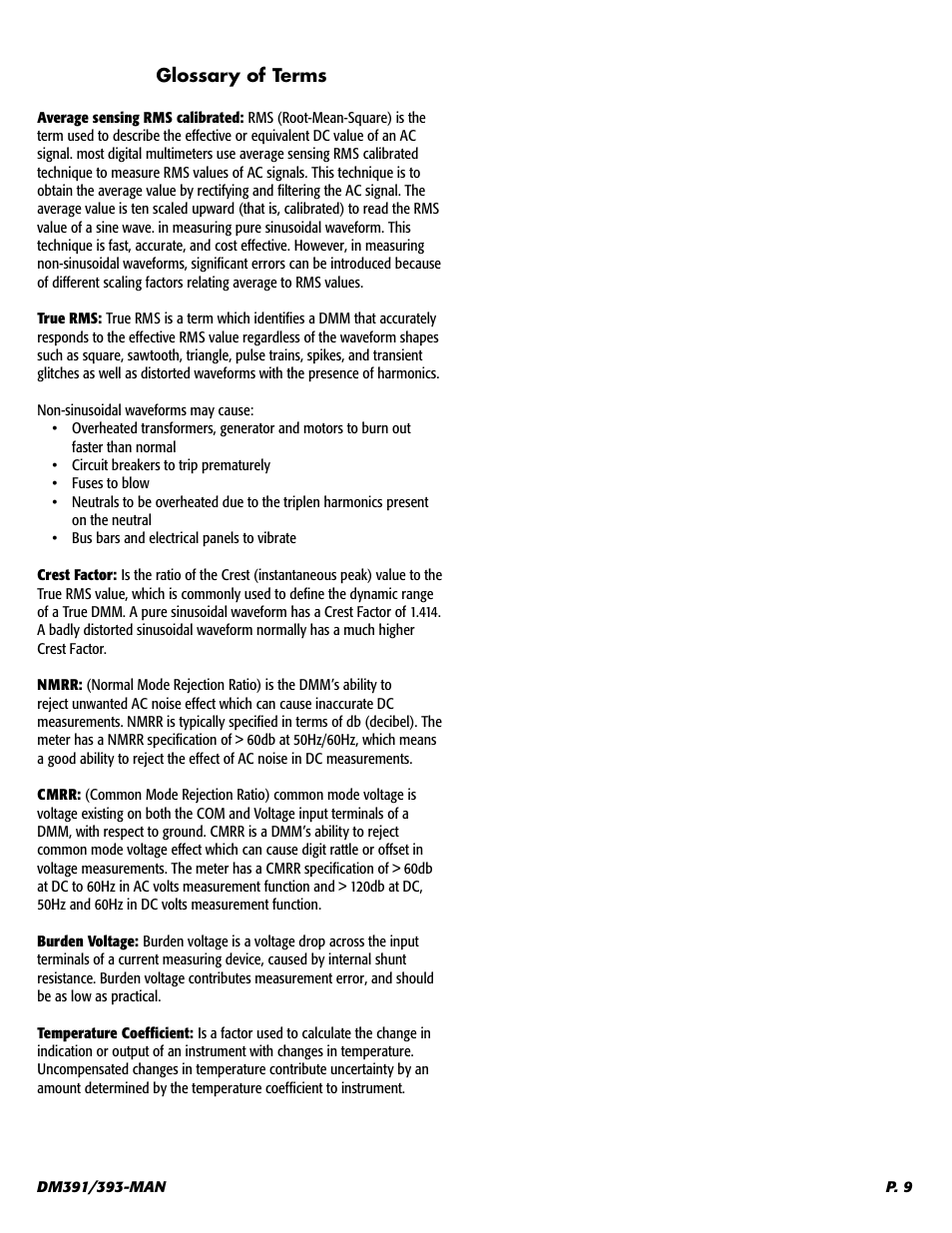 UEi Test Instruments DM393 User Manual | Page 10 / 11