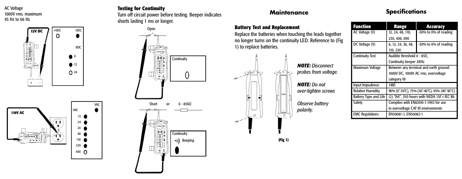 UEi Test Instruments ECT690 User Manual | Page 2 / 2
