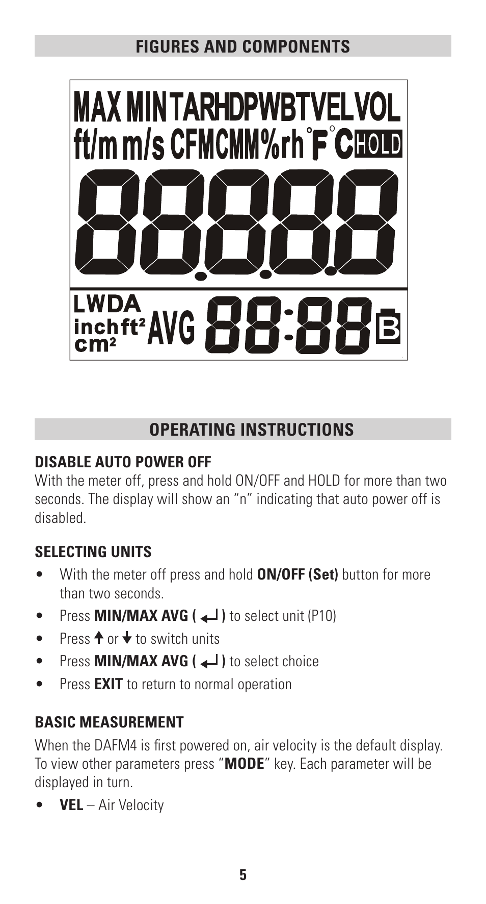 UEi Test Instruments DAFM4 User Manual | Page 6 / 16