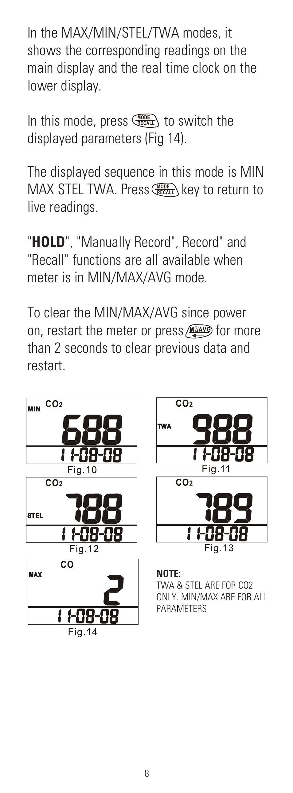 UEi Test Instruments AQM4 User Manual | Page 9 / 28