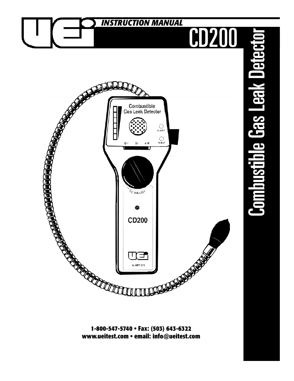 UEi Test Instruments CD200 User Manual | 6 pages