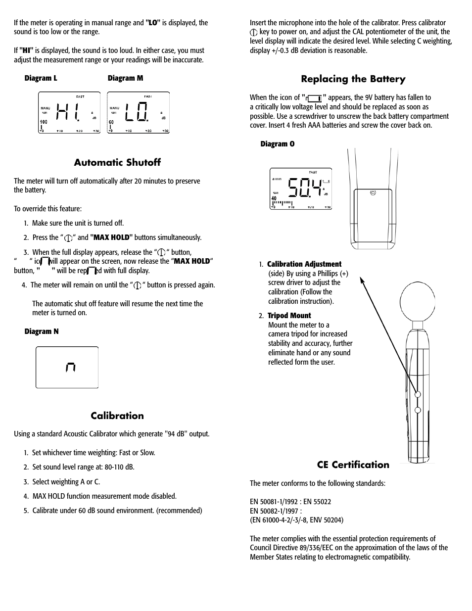 UEi Test Instruments DSM101 User Manual | Page 4 / 5