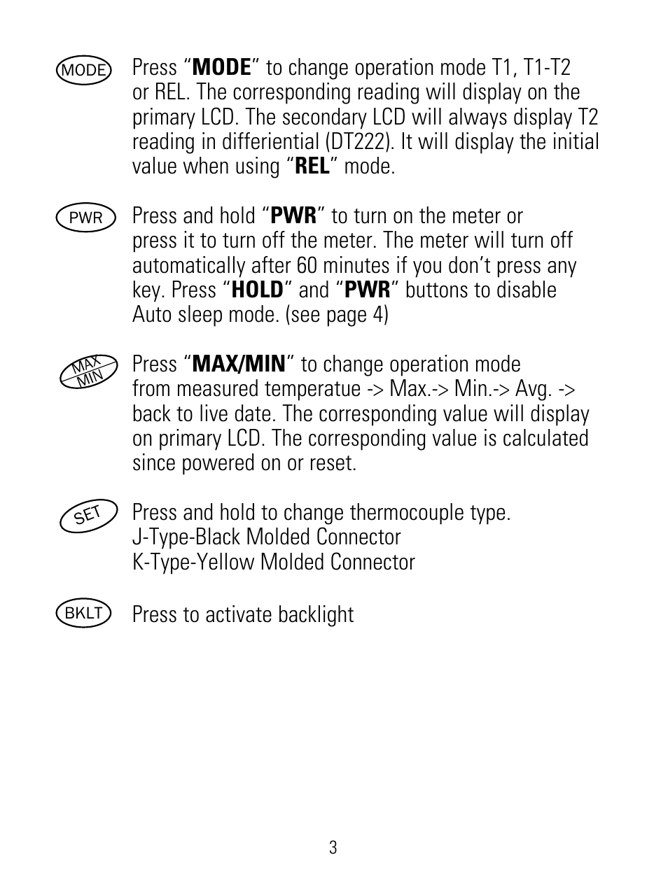 UEi Test Instruments DT222 User Manual | Page 5 / 12
