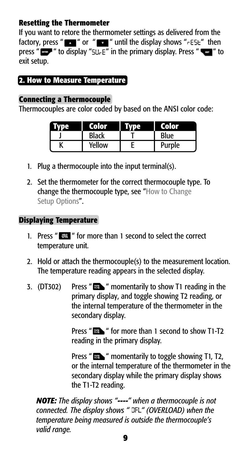 UEi Test Instruments DT302 User Manual | Page 11 / 20