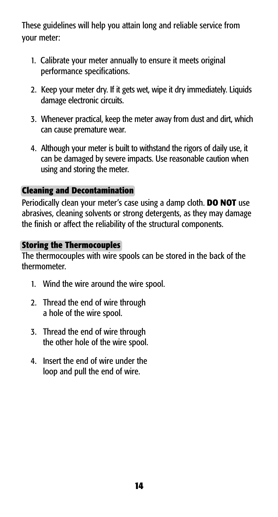 UEi Test Instruments DT302 User Manual | Page 16 / 20