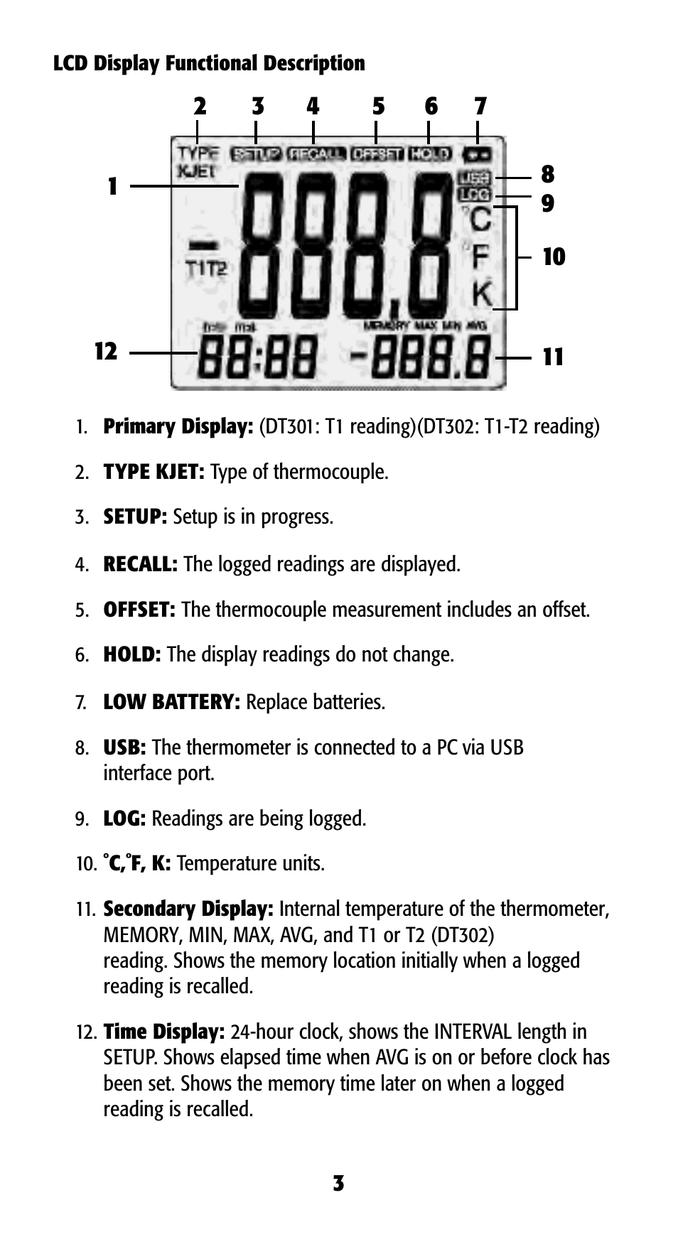 UEi Test Instruments DT302 User Manual | Page 5 / 20