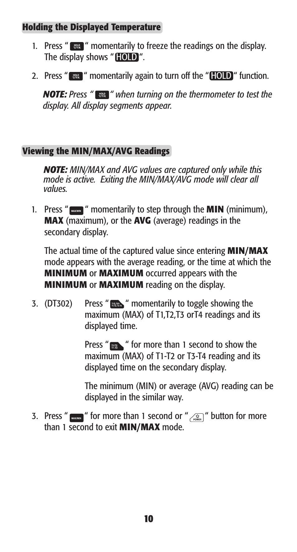 UEi Test Instruments DT304 User Manual | Page 12 / 20