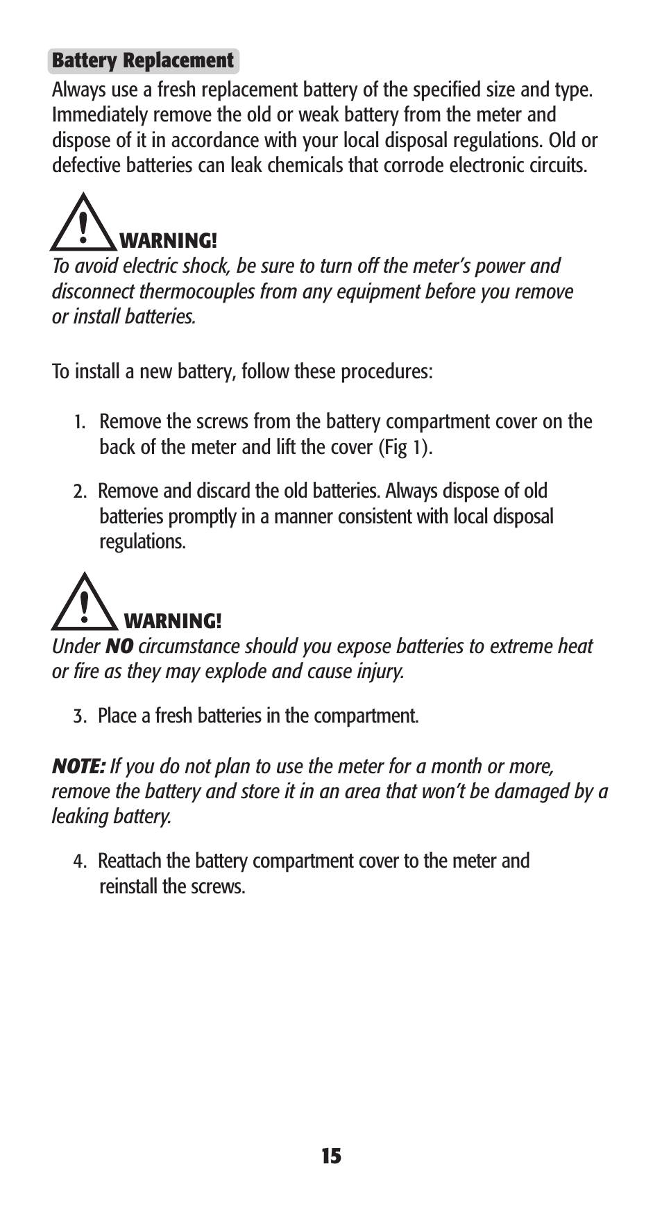 UEi Test Instruments DT304 User Manual | Page 17 / 20