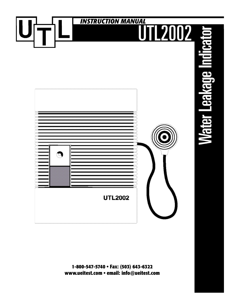 UEi Test Instruments UTL2002 User Manual | 3 pages