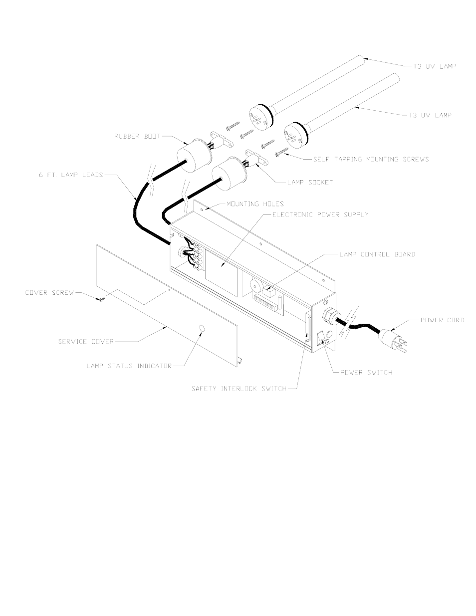 Ultravation UVS and UVE Remote Lamp - DC-IH-0214 User Manual | Page 5 / 6