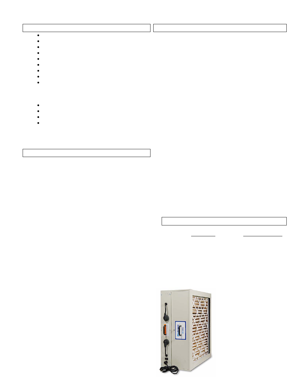 Ultravation Photronic Air Purification VHC-Series - DC-IH-0209 User Manual | Page 2 / 6