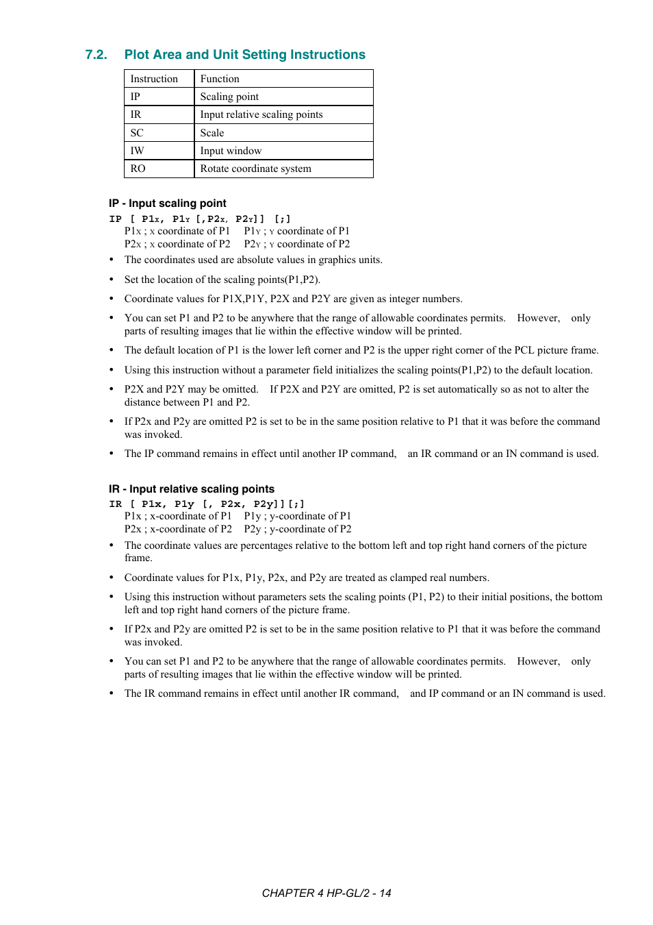 Plot area and unit setting instructions | Brother HL-2170W User Manual | Page 165 / 522