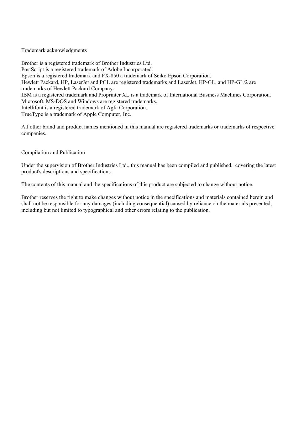 Brother HL-2170W User Manual | Page 3 / 522