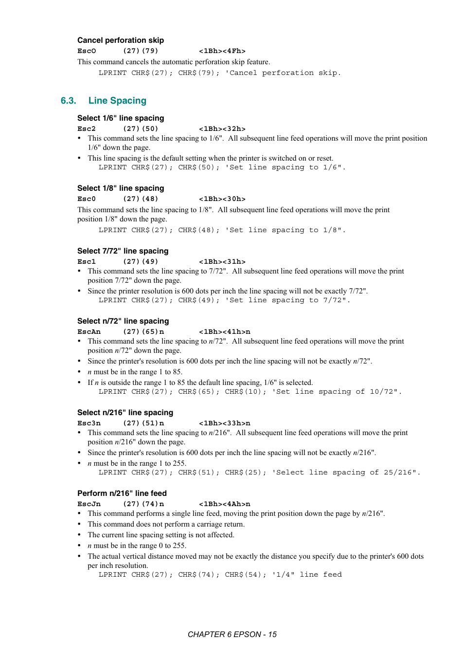 Line spacing | Brother HL-2170W User Manual | Page 303 / 522