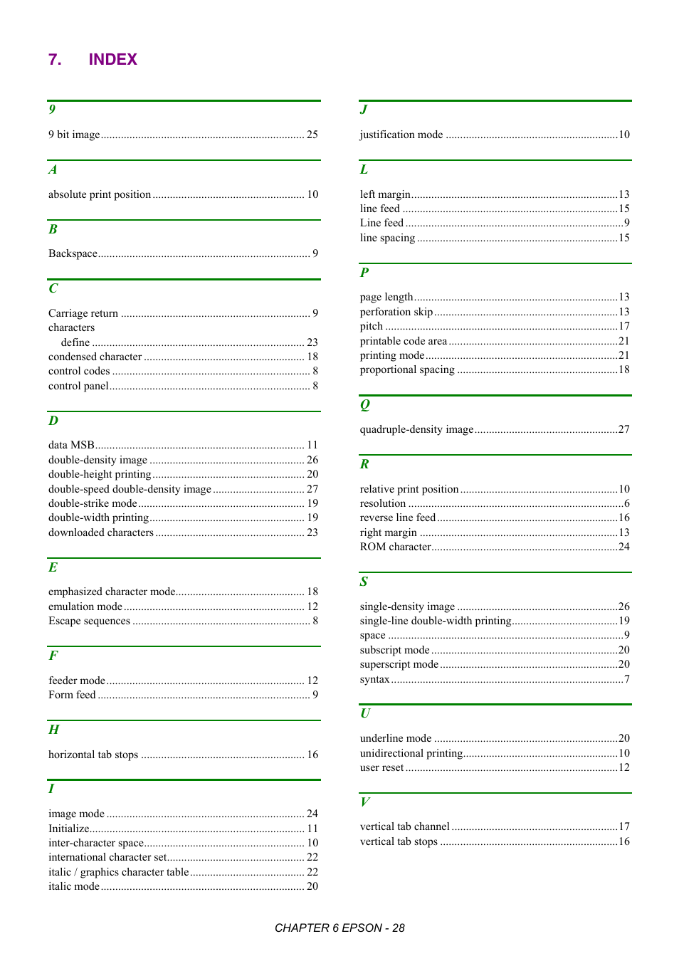 Index | Brother HL-2170W User Manual | Page 316 / 522