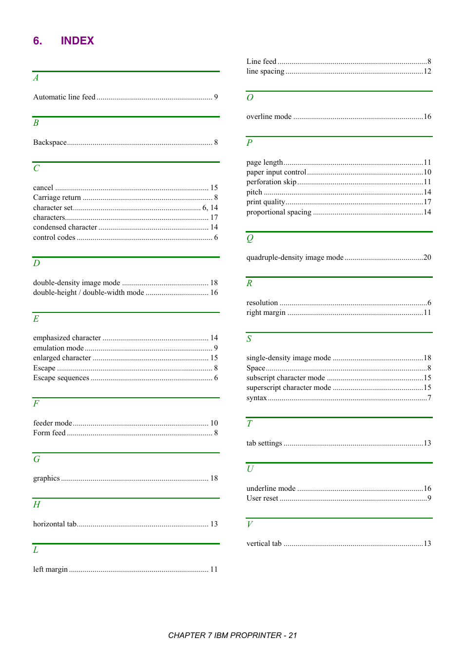Index | Brother HL-2170W User Manual | Page 337 / 522