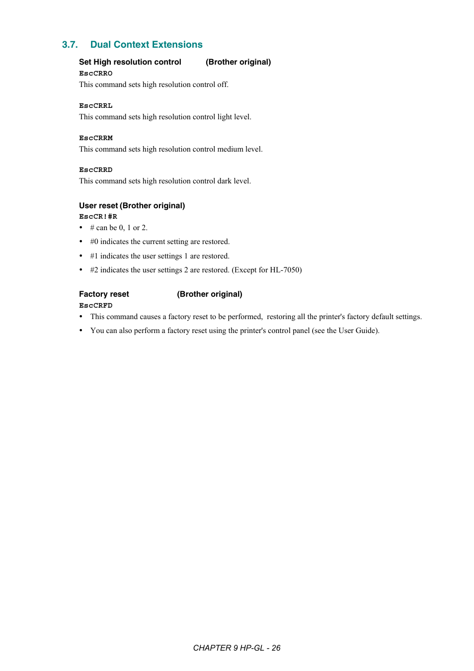 Dual context extensions | Brother HL-2170W User Manual | Page 374 / 522