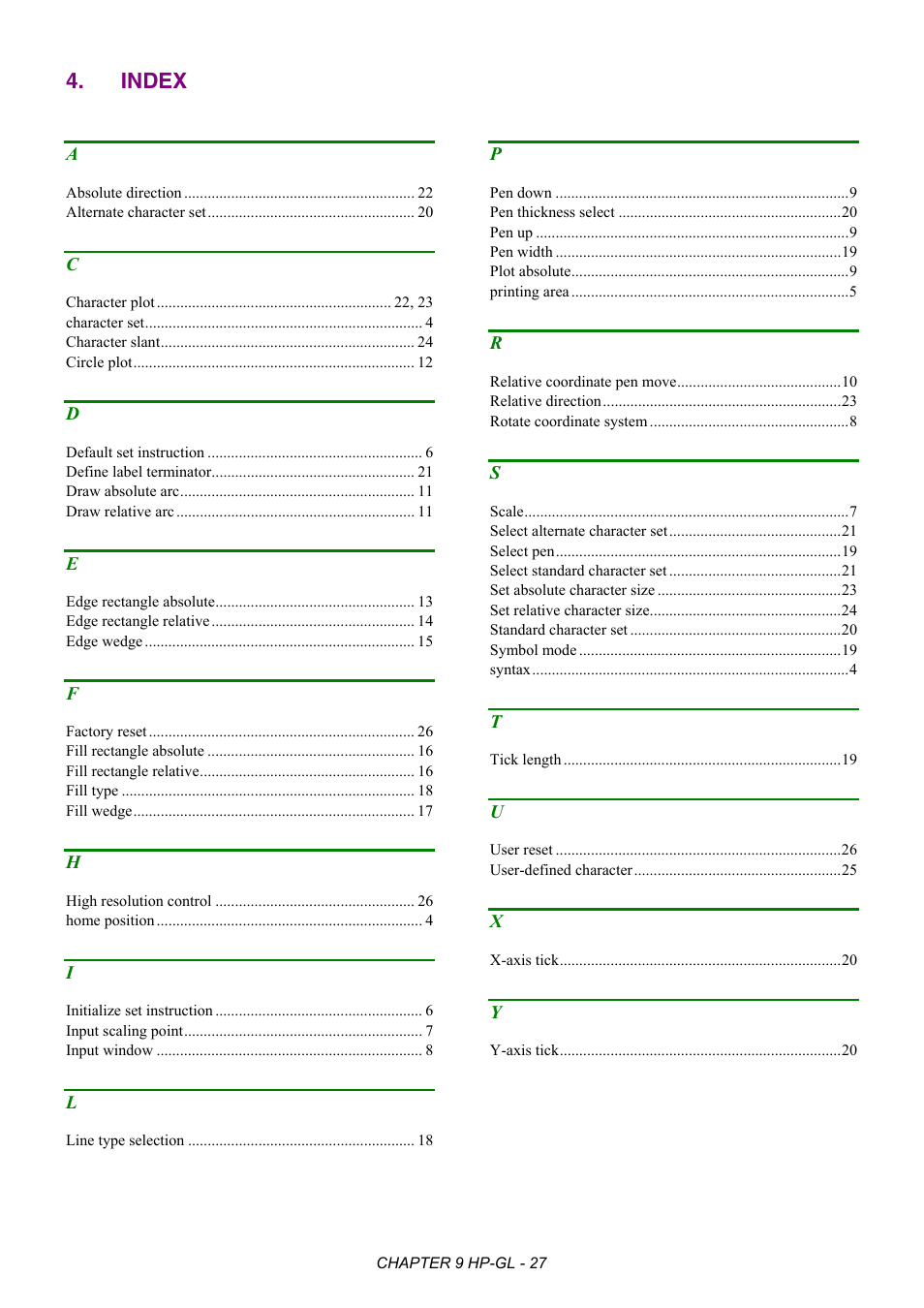 Index | Brother HL-2170W User Manual | Page 375 / 522