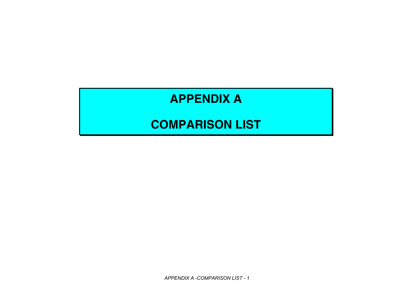 Appendix a comparison list | Brother HL-2170W User Manual | Page 384 / 522