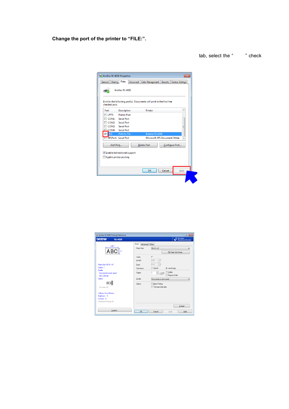 Brother RJ-4030 User Manual | Page 12 / 48