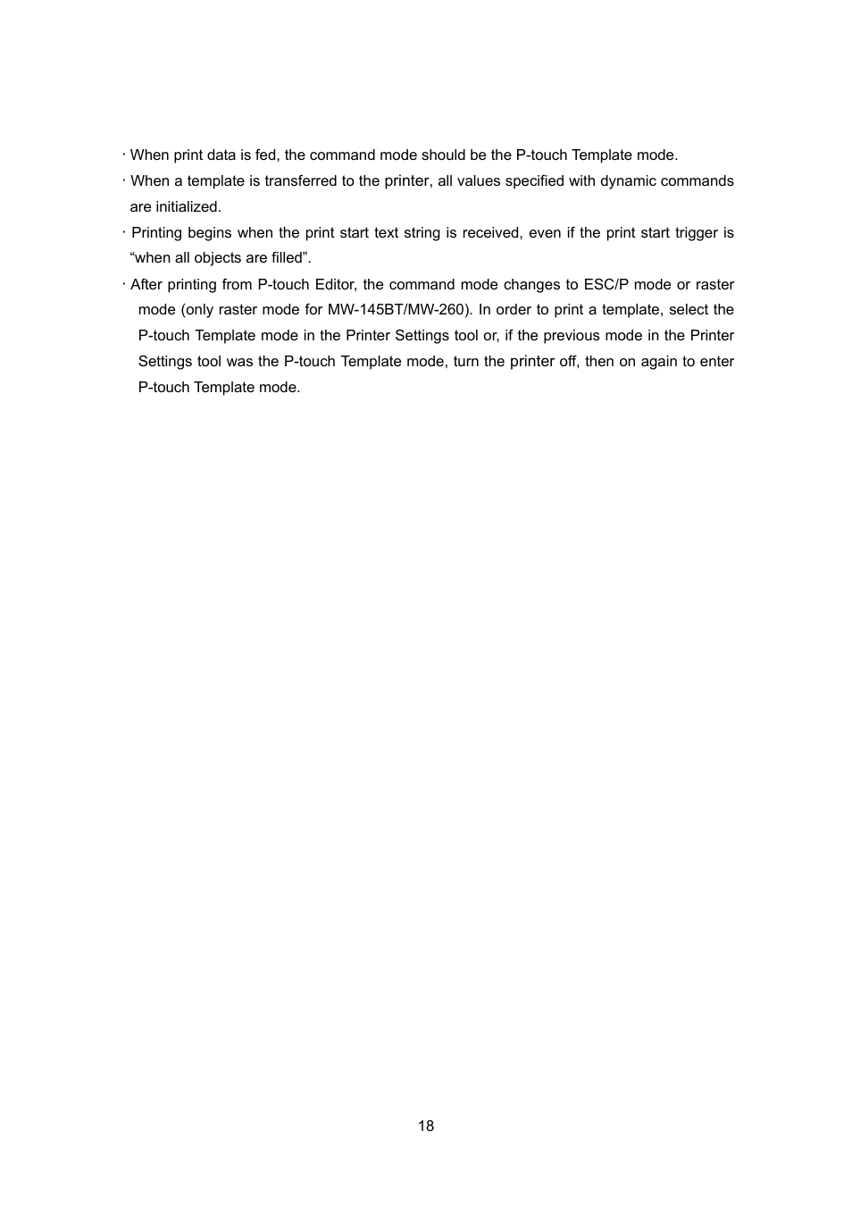 Brother PJ-663 User Manual | Page 18 / 76