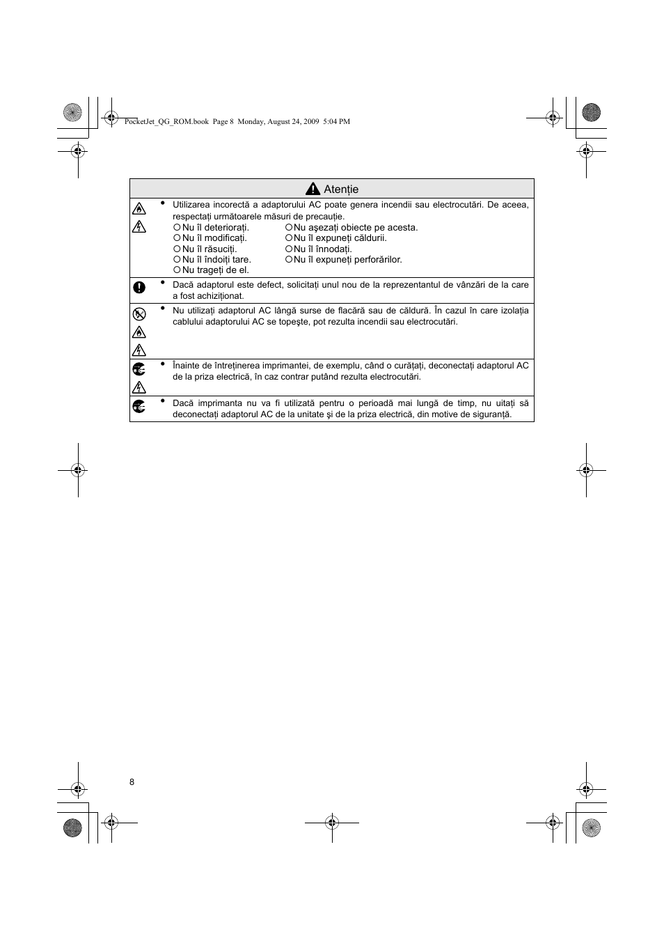 Brother PJ-523 User Manual | Page 122 / 170