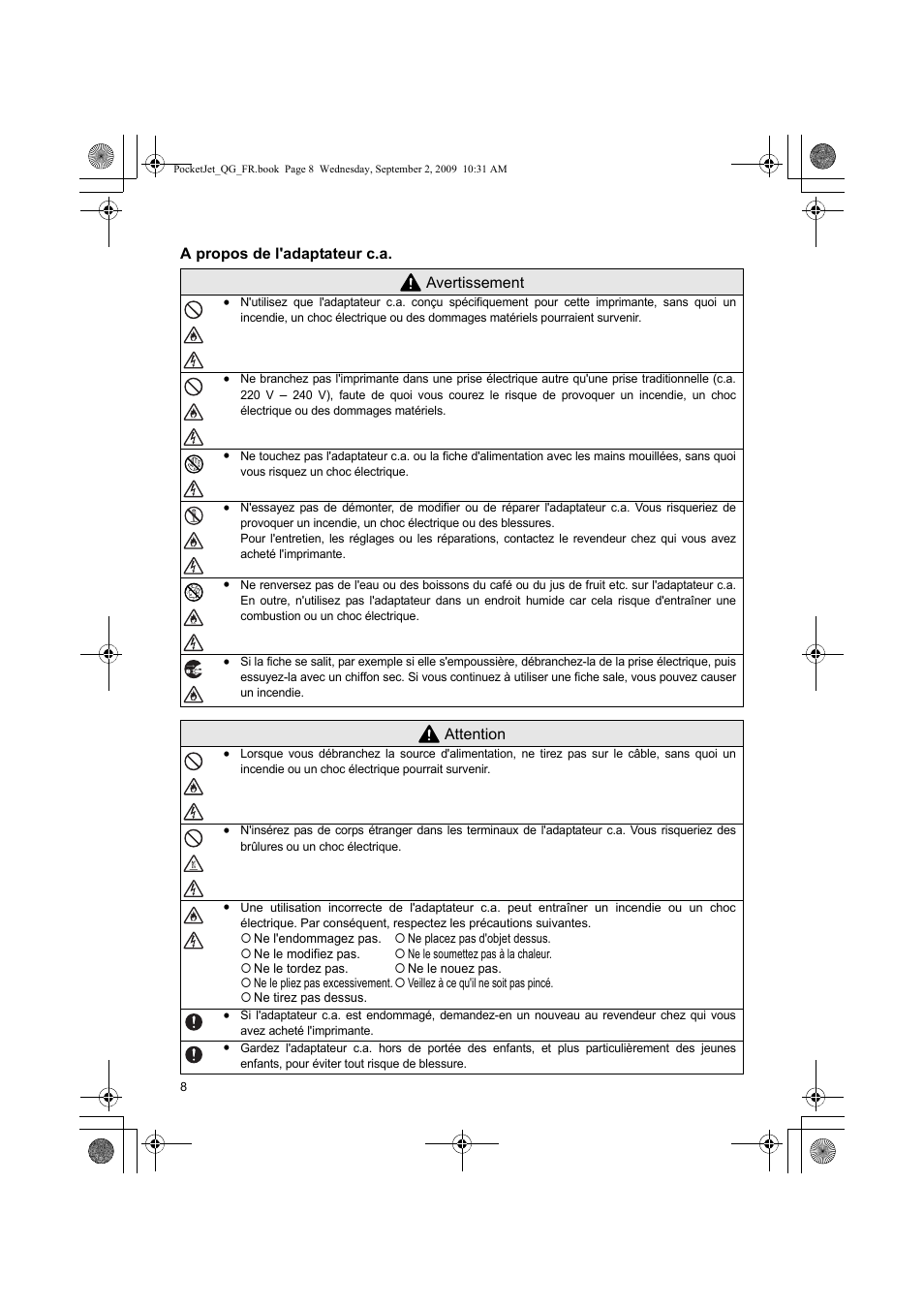 Brother PJ-523 User Manual | Page 20 / 170