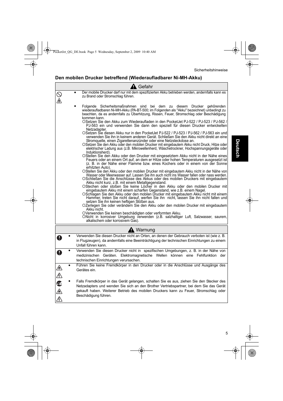 Brother PJ-523 User Manual | Page 29 / 170