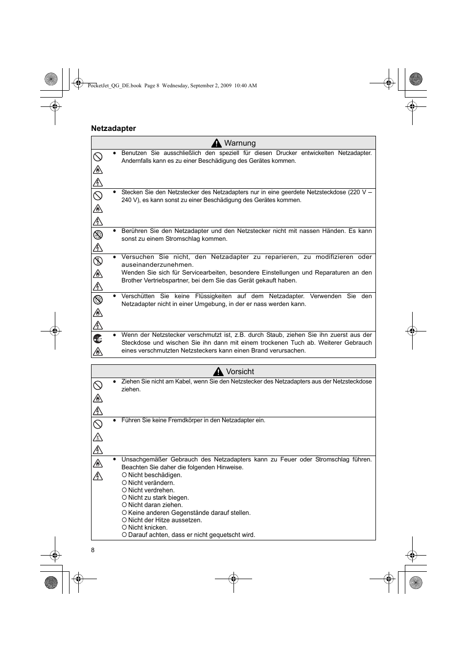 Brother PJ-523 User Manual | Page 32 / 170