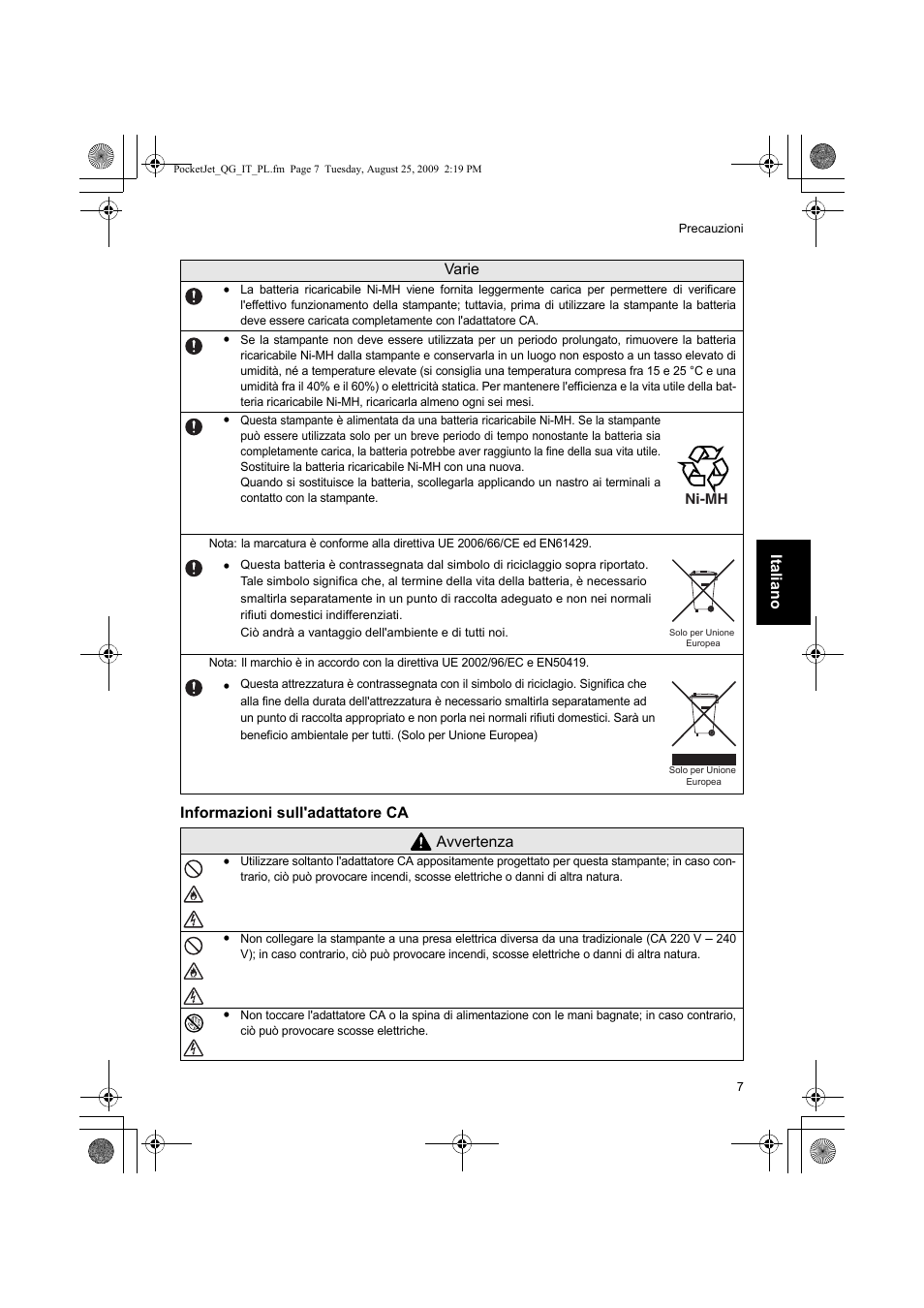 Brother PJ-523 User Manual | Page 43 / 170