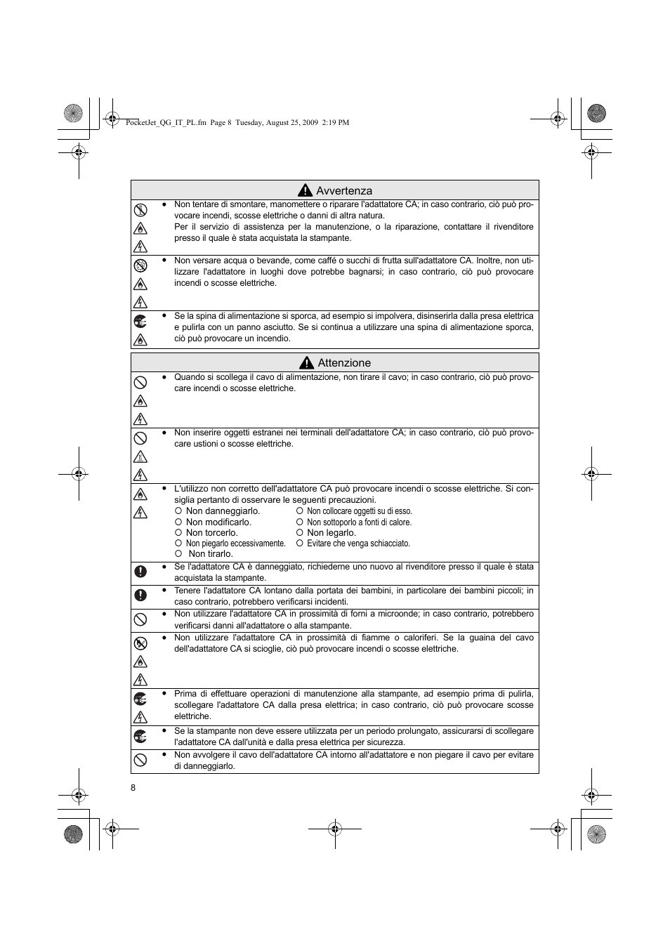 Brother PJ-523 User Manual | Page 44 / 170